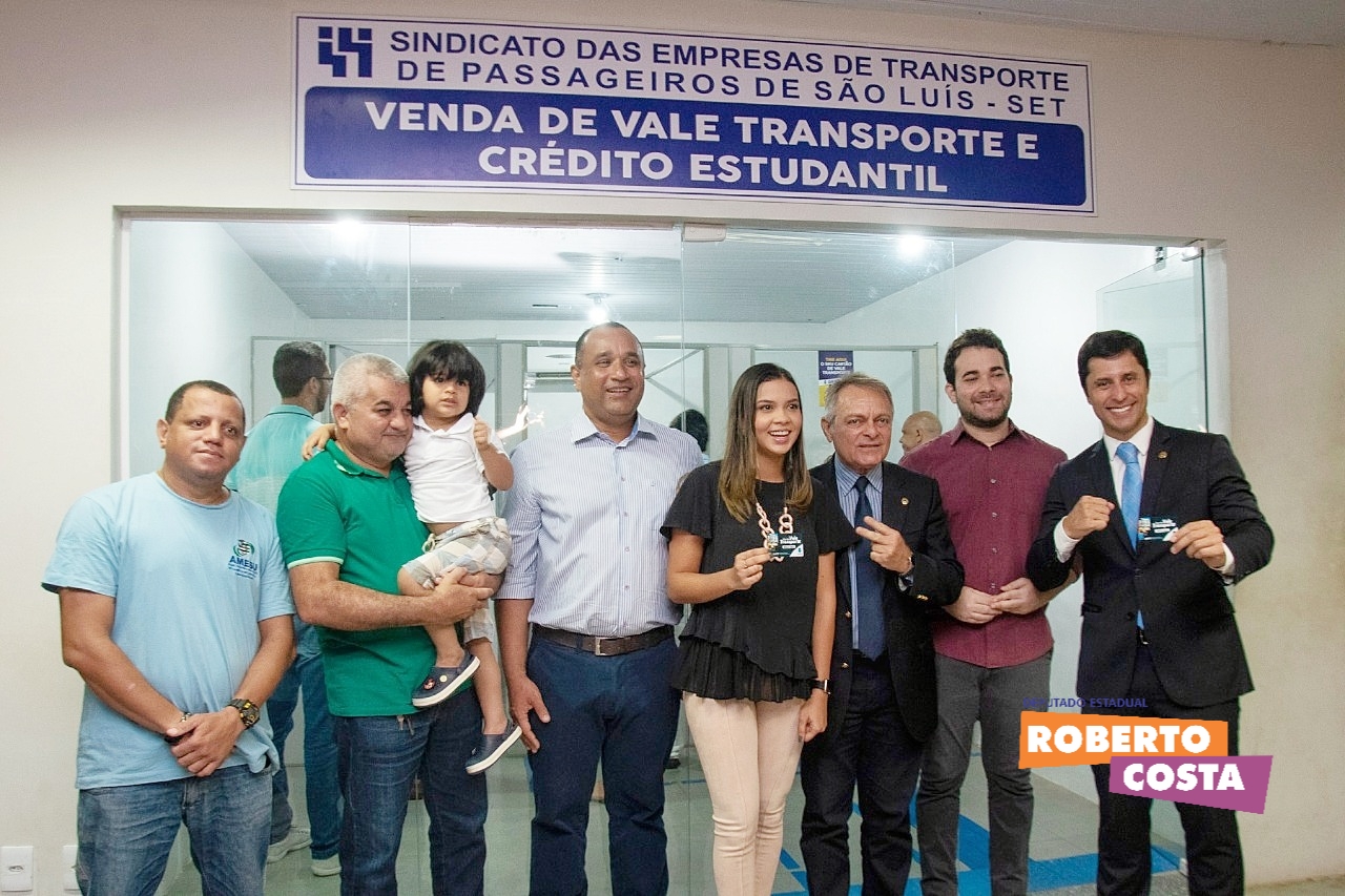 Roberto Costa participa de inauguração de posto de recarga de passagens em São Luís
